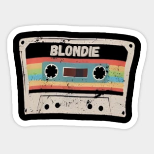 Blondie Sticker